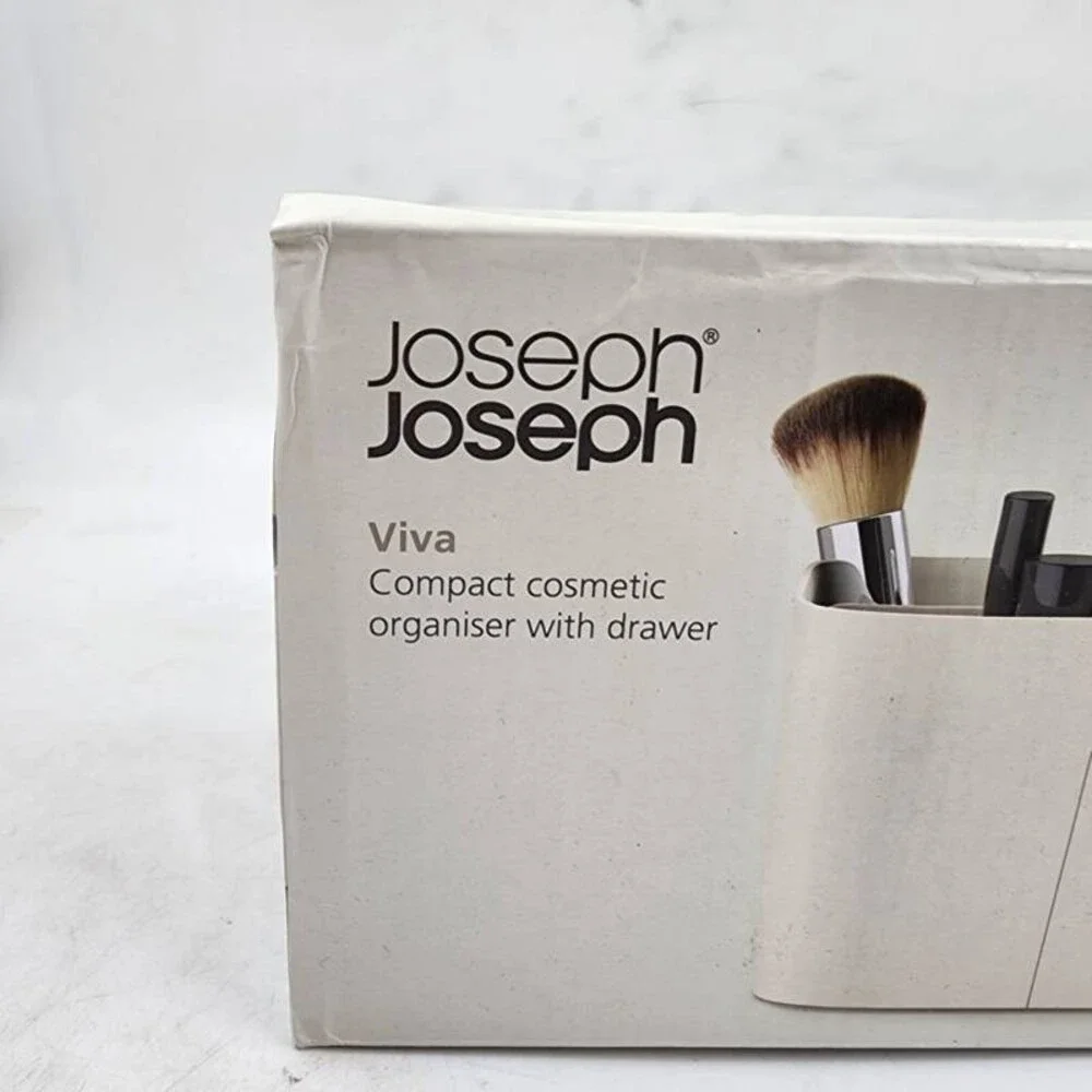Joseph Joseph Viva Compact Cosmetic Organiser with Drawer - Shell